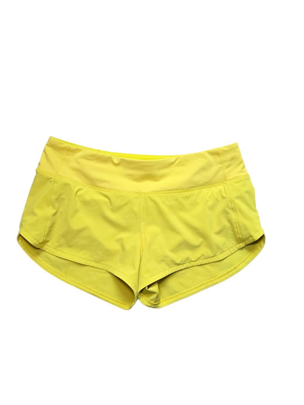 Lululemon Speed Up Low-Rise Lined Short 2.5" - Bright Yellow
